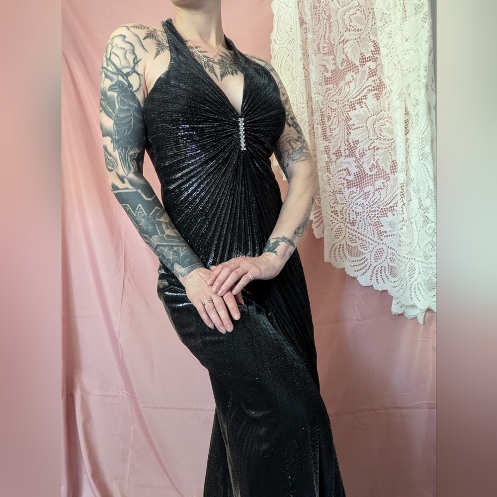 Vintage Onyx Nite dress, size 10 u.s